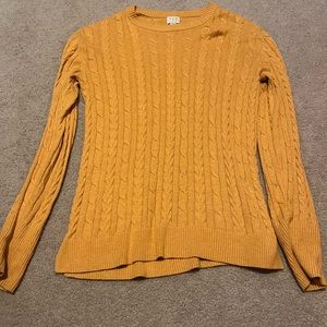 A New Day Yellow Sweater